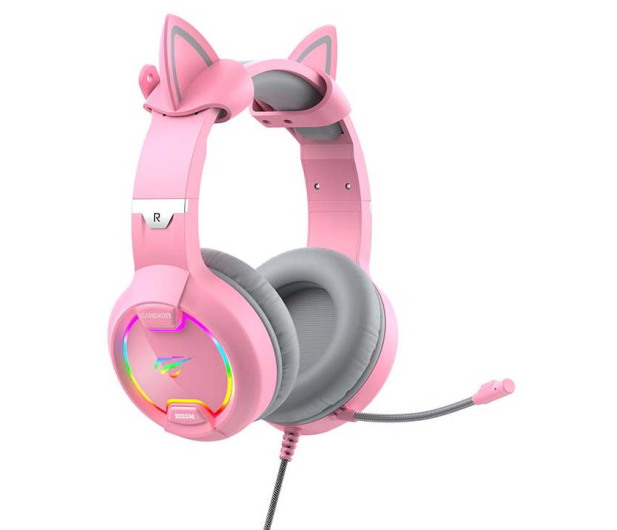 HAVIT GAMENOTE H2233D RGB różowe H2233d-pink - 721267 - zdjęcie 5